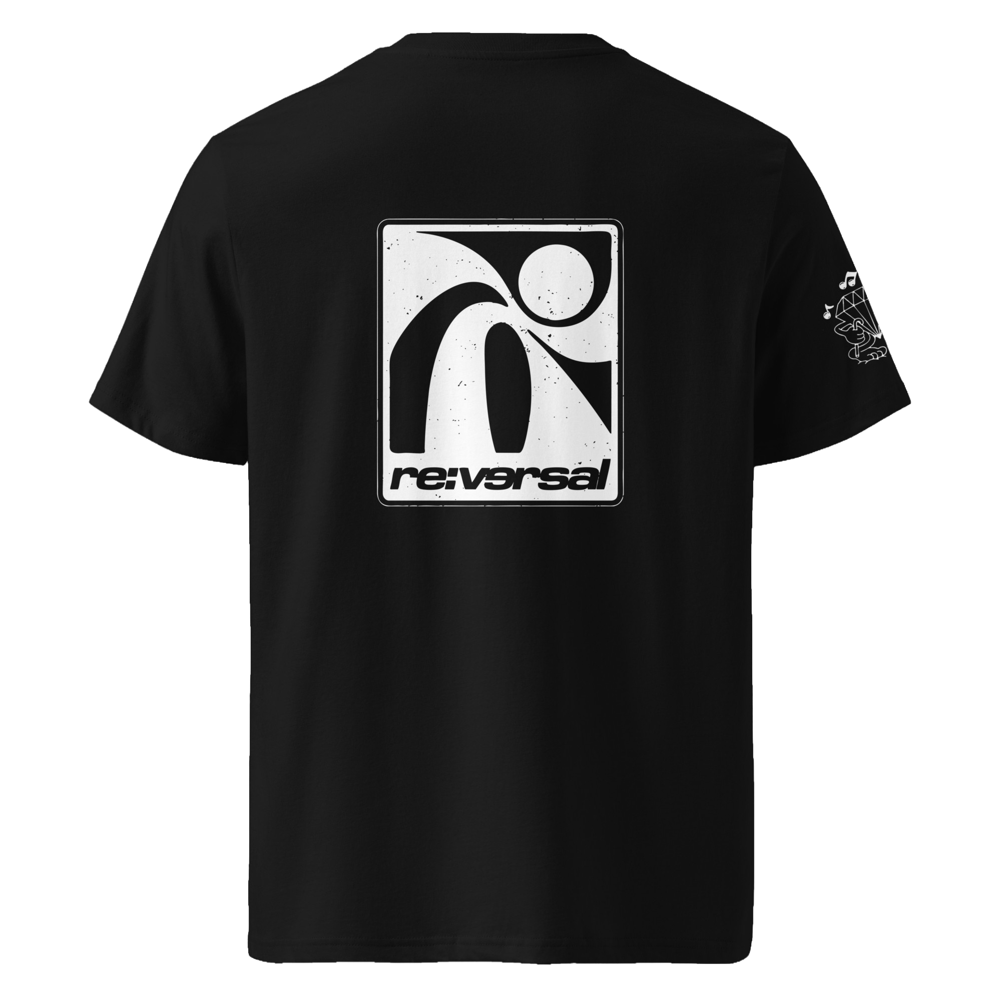 RE:VERSAL - Roots & Fruits T-Shirt Black