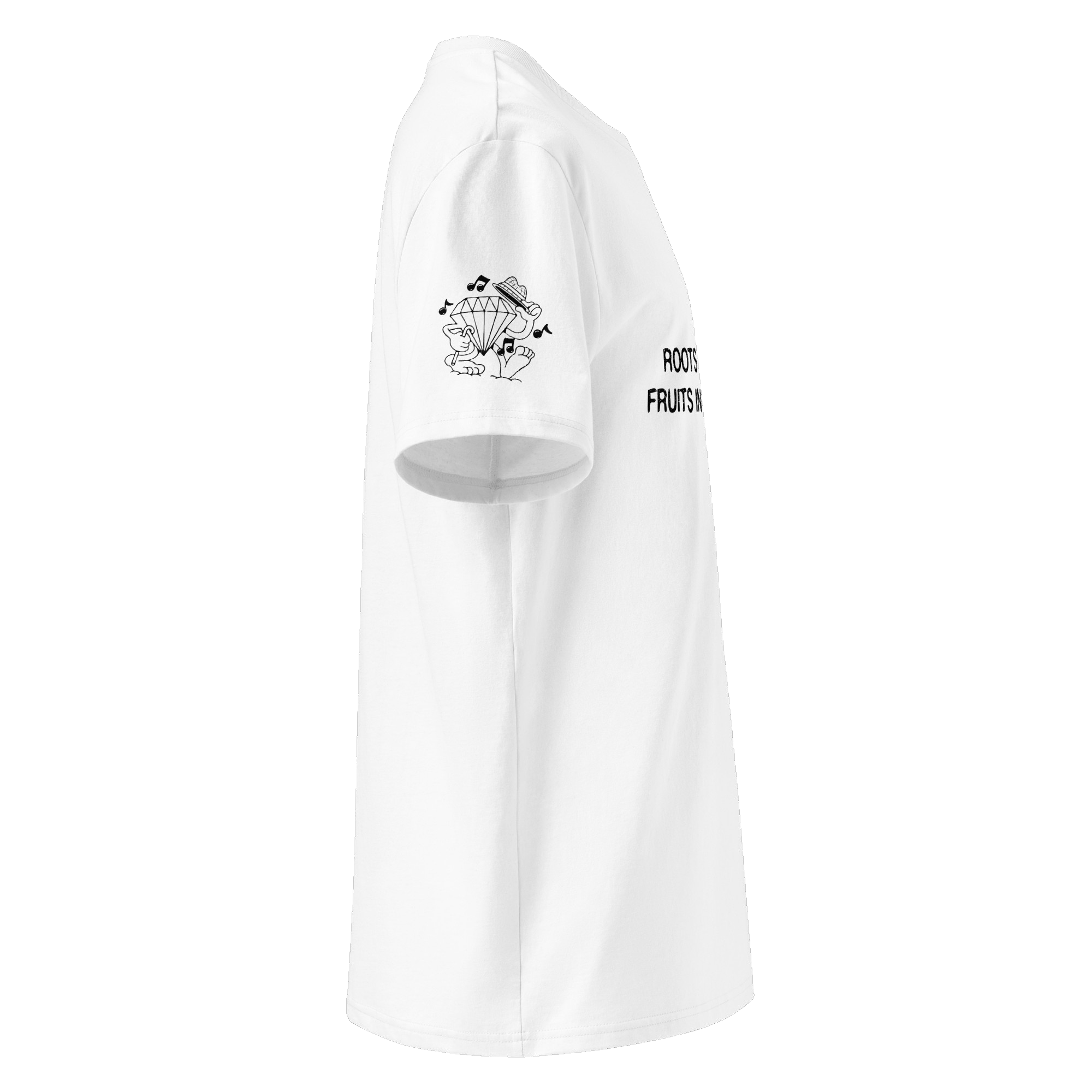 RE:VERSAL - Roots & Fruits T-Shirt White